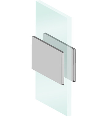 1" Raised Flat